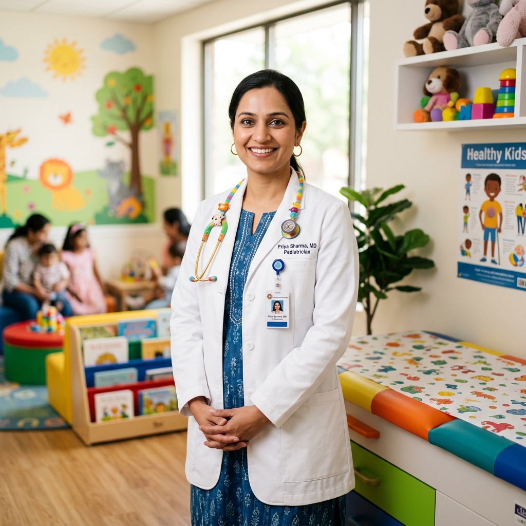 Dr. Priya Sharma - Senior Consultant Pediatrician